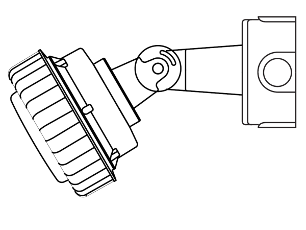 Lampara LED industrial a prueba de intemperie 28W